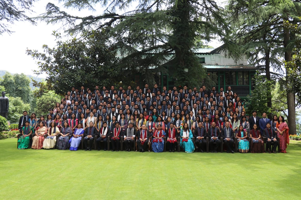 Valedictory function of IAS Officers of the 2020 Batch