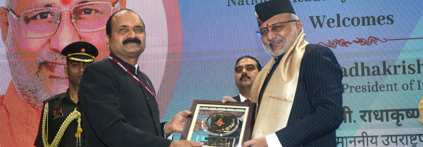 Felicitation of Shri C. P. Radhakrishnan, Hon’ble Vice-President of India by the Director, LBSNAA