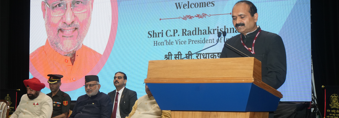 Welcome Speech by Dr. B. Rajender, Director, LBSNAA, Mussoorie (Phase-II, 2024 Batch)