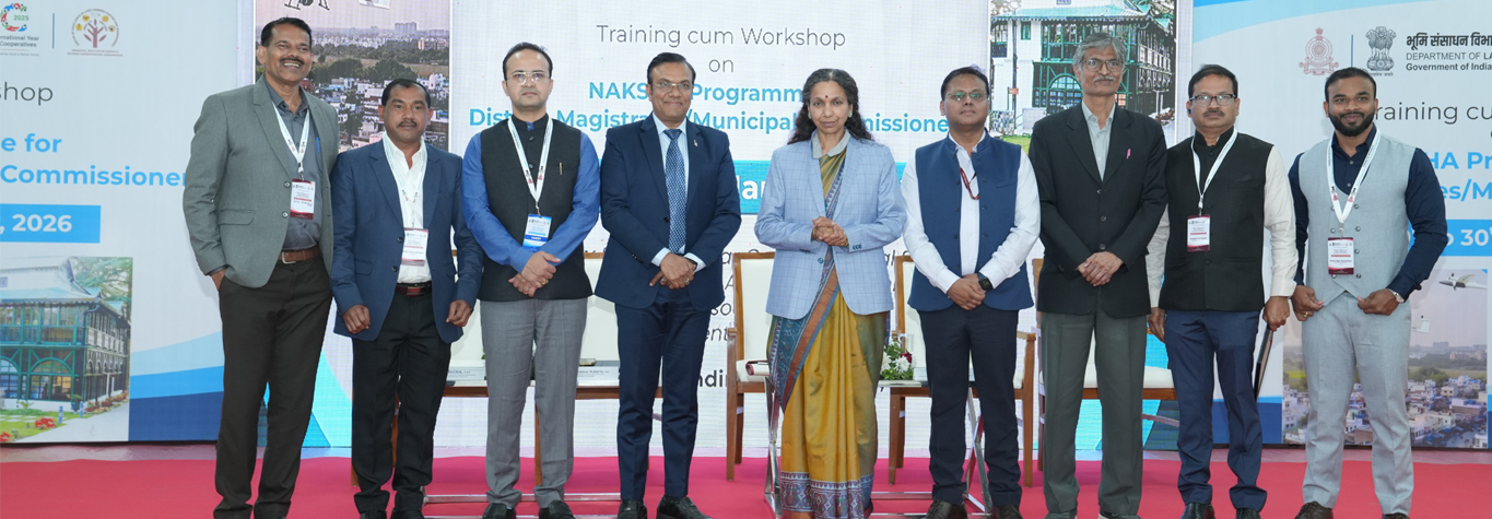 Inaugural Function- NAKSHA Training Programme for District Magistrates/Municipal Commissioners at Mahatma Mandir, Gandhinagar