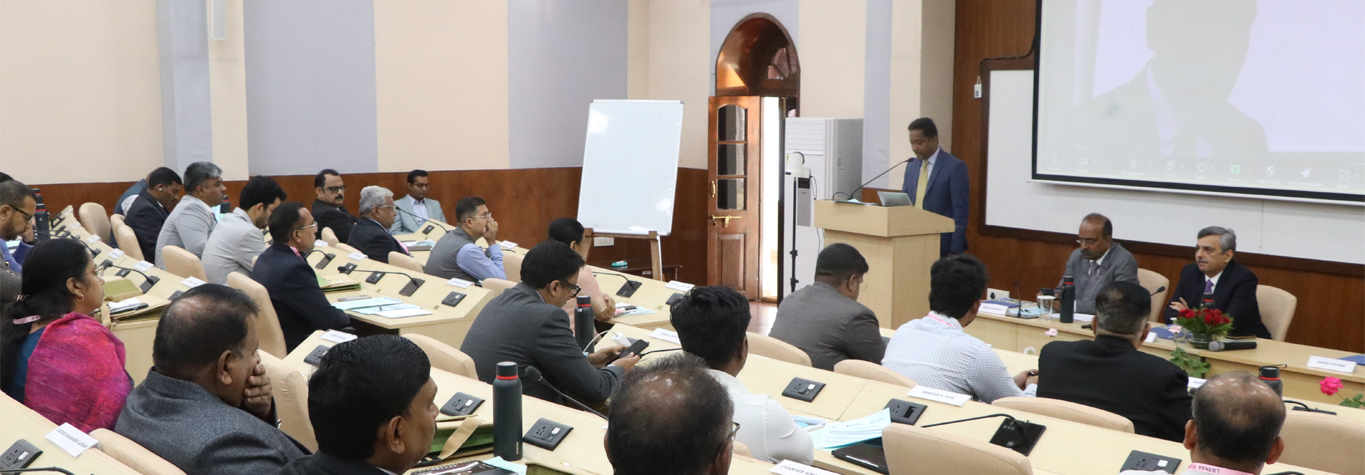 Welcome address- NAKSHA Training Programme for District Magistrates/District Collectors at LBSNAA, Mussoorie